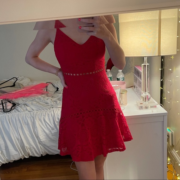 Francesca's Collections Dresses & Skirts - Francesca’s Red Mini Dress